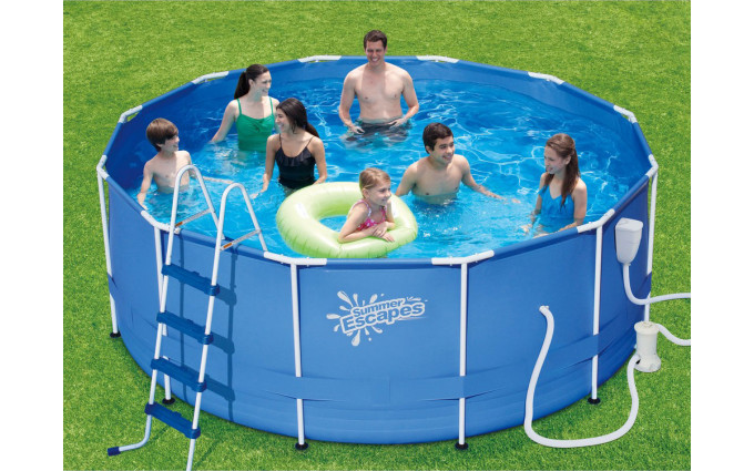 Бассейн каркасный 396х132см Summer Escapes Р20-1352-B Бассейн каркасный 396х132см Summer Escapes Р20-1352-B