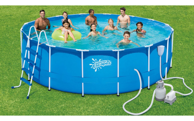 Бассейн каркасный 488х132см Summer Escapes Р20-1652-S Бассейн каркасный 488х132см Summer Escapes Р20-1652-S