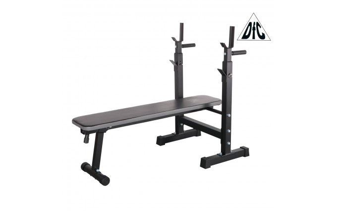 Скамья со стойками под штангу DFC D6453 Скамья со стойками под штангу DFC D6453
