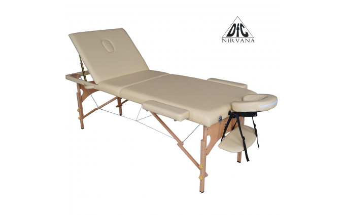 Массажный стол Dfc Nirvana, Relax Pro , дерев. ножки, цвет бежевый (Beige) Массажный стол Dfc Nirvana, Relax Pro , дерев. ножки, цвет бежевый (Beige)