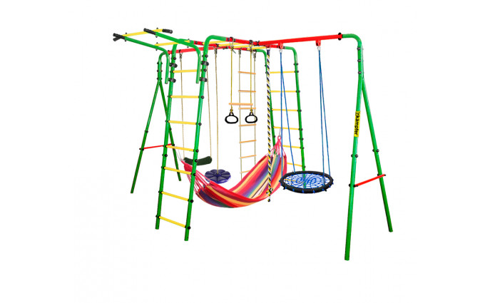 Спортивно-игровой комплекс Kampfer Wunder Sommer, синий, синий, красный Спортивно-игровой комплекс Kampfer Wunder Sommer, синий, синий, красный