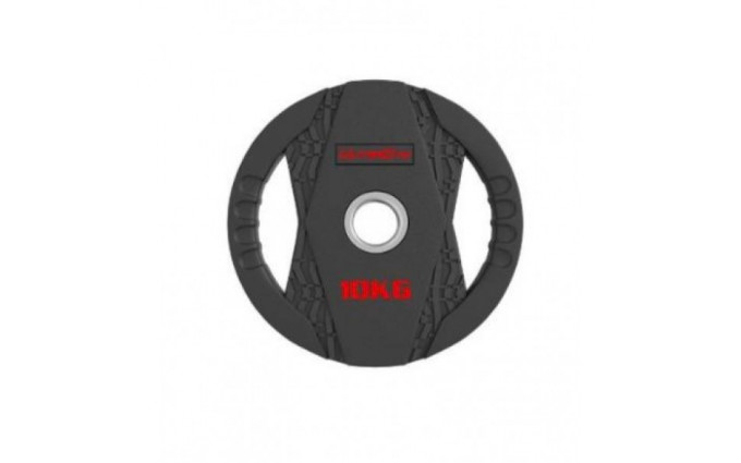 Диск олимпийский обрезиненный UG2005С с двумя хватами в ассортименте 20 кг Диск олимпийский обрезиненный UG2005С с двумя хватами в ассортименте 20 кг
